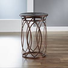 Maybe you would like to learn more about one of these? Innerspace Marquise Antique Bronze Round Side Table Overstock 12279105