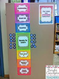 Classroom Behavior Chart With Magnetic Numbers Instead Of