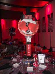 For an elegant twist, try a silver swirl themed baby. 40 Boxing Themed Party Ideas Party Boxing Theme Party Ideas Mens Birthday Party