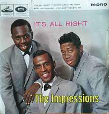 The impressions — it's all right. The Impressions It S All Right 1964 Vinyl Discogs