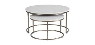 These beautiful nesting coffee and end tables will give a modern look to your room. black round tables nested tables. Bayless Marble Top Coffee Table Nesting Table Ethan Allen