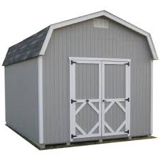 Suncast bms8100 8' x 10' storage shed. 10 X 10 Wood Sheds Sheds The Home Depot