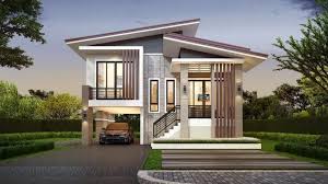 View our collection of 2 story house plans designed to take advantage of wasted space and maximize your views. Modern Three Bedroom Two Story House With 2 Car Garage Ulric Home Philippines House Design 2 Storey House Design Simple House Design