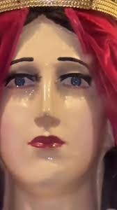 On 13th March 2025 Tears come out from the eyes of Mother Mary at  Lingarajpuram in Karnataka