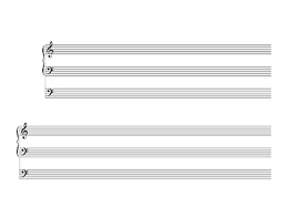 Print a few sheets, and start jotting down notes. Blank Sheet Music Landscape Organ
