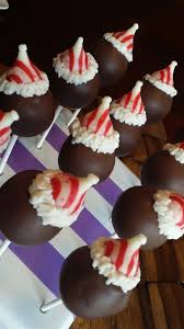Heavenly Cake Pops Easy Santa Hats Holiday Desserts Christmas Cake Christmas Cake Pops