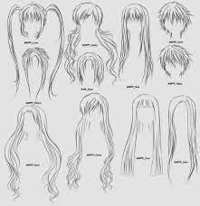 Anime Sketching Group Template Google Search Como Dibujar Animes Dibujar Cabello Arte Manga