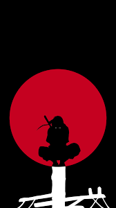 Hd wallpapers and background images Since There Were No Good Itachi Amoled Wallpapers I Made One On My Own Naruto