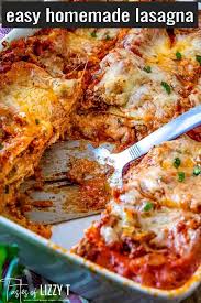 Easy Homemade Lasagna Easy Lasagna Recipe Easy Homemade Lasagna Easy Lasagna
