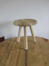 Small Round Stool Low Bedside Table Wooden By Goodmoodwoods Low Bedside Table Wooden Bedside Table Round Stool