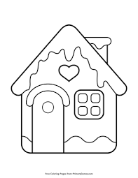 This christmas, look to our gingerbread house ideas for an afternoon of diy fun. Gingerbread House Coloring Page Free Printable Pdf From Primarygames