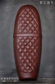 Omega Racer Crafton Atelier Triumph Custom Seat Rambler Bike Seat Cover Bike Seat Design Cafe Racer Seat