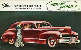1942 Hudson Super Six Club Sedan Hudson Sedan Hudson Hornet
