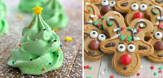 To form designs like the ones pictured, pipe icing into lines or concentric circles, then draw a. 14 Fun Christmas Cookies Desserts Candystore Com