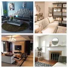 A crisp and composed vibe. Living Room Style Battle Contemporary Vs Industrial