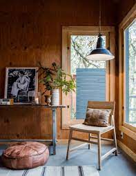 Camping Decor To Give Your Home Summer Camp Vibes Wall Treatments Plywood Walls Home Design Decor