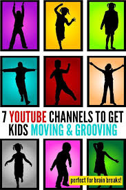 Brain Breaks 7 Youtube Channels To Get Kids Moving Brain Breaks Gross Motor Activities Kids Moves