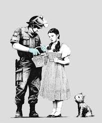 Banksy Piece Banksy Art Street Wall Graffiti Banksy Posters Banksy Art Banksy Canvas