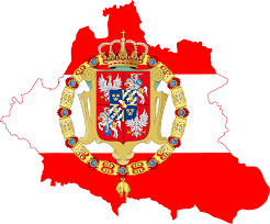 Since the 17th century often referred to as the republic of poland and after 1791 officially the commonwealth of poland , respublica poloniae , after 1795, known as first polish empire. File Flag Map Of The Polish Lithuanian Commonwealth Svg Wikimedia Commons