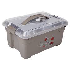 Boite De Rangement Couture 12 L Mercerie Loisirs Creatifs Et Papeterie Bien Etre Et Loisirs Gifi