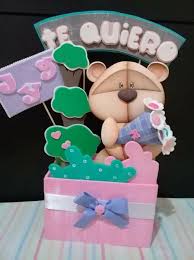 Goma eva apli hoja 22x30 cm a4 bolsa 10 colores. Bear Eva Manualidades Animalitos En Goma Eva Manualidades Con Goma Eva