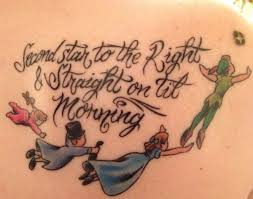 Resultado de imagen de peter pan tattoo