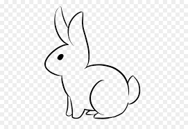 Find & download free graphic resources for bugs bunny. Black Line Background Clipart Drawing Rabbit Sketch Transparent Clip Art