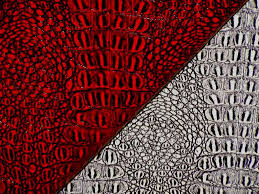 Black And White Pattern Upholstery Fabric Alligator Pattern Vinyl Fabrics Pattern Gator Print Vinyl Upholstery Fabrics By The Yard In Colors Red Black P Patterned Vinyl Vinyl Fabric Upholstery Fabric