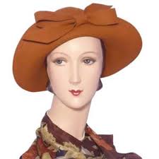 Vintage frank olive felt