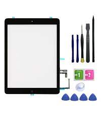 Feiyuetech Ipad Air 1st Generation Ipad 5 Touch Screen Digitizer Replacement Front Glass Assembly Includes Home Button Ipad 5 Camera Holder Phone Accessories