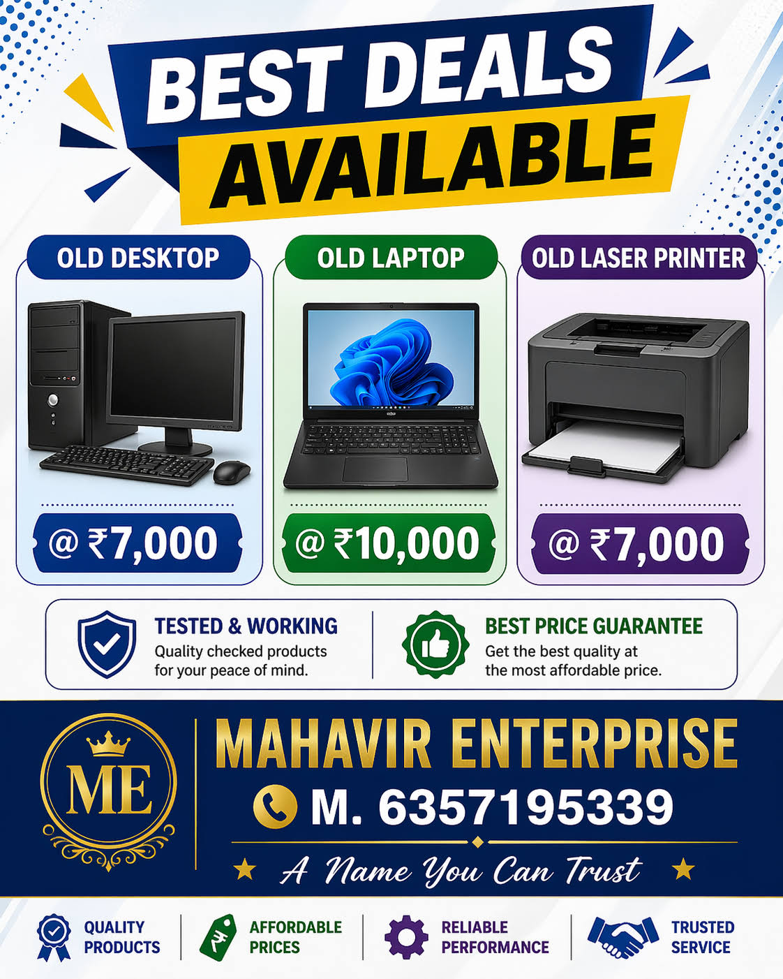 Desktop, Laptop, Printer product image