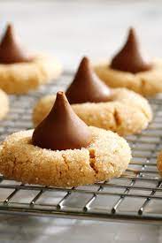 Peanut Butter Blossoms Recipe Christmas Cookies