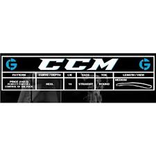 Ccm 500 Hockey Goalie Stick White Clear Junior Hockey