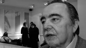 Dušan Klein na záběrech z roku 2016 při předpremiéře jeho posledního dílu  "básnické" hexalogie