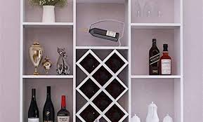 Wall wine racks are especially useful if space is at a premium in your home or apartment. Dswjj Wine Rack Wall Mounted Wine Rack Simple Style Wall Mounted Wine Rack Home Bar Kitchen Wall Mounted Cr Wall Mounted Wine Rack Wine Rack Home Wine Cellars