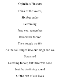 Ophelia S Flowers Poem By Muirenn Medrow Hamlet Quotes Hamlet Ophelia Quotes Poems