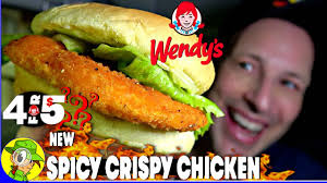 Wendy S Spicy Crispy Chicken Sandwich Review 4 For 4 Not Peep This Out Youtube