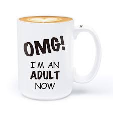 The 2020 list of the best 18th birthday gift ideas is here. Gifts For 18 Years Old Girl Boy Omg I M An Adult Now 15 Ounces Funny Coffee Mug For Birthday For Friend Son Buy Online In Botswana At Botswana Desertcart Com Productid 166244702