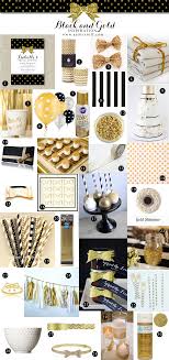 Glamorous Black And Gold 50th Birthday Party Decorations One Of My Favorite Color Schemes Simple Bold Glamorous Gold Black And Bows Inspiration Board Black Gold Party 60th Birthday Party 50th Birthday Party