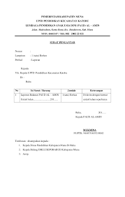 Salah satu surat yang sering dibuat ialah surat pengantar. Contoh Surat Pengantar Dari Kepala Sekolah Ke Dinas Pendidikan Dapatkan Contoh