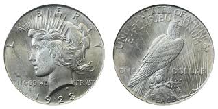 1923 Peace Silver Dollar Coin Value Prices Photos Info