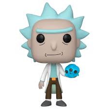 Aquí te dejamos una selección de dibujos de rick y morty para colorear. Pop Figure Rick And Morty Rick With Crystal Skull