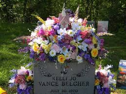 Spring Grave Saddle For My Sister Grave Flowers Fake Flower Arrangements Headstones Decorations