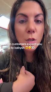 Waiter Talking about Babysitting Drinks