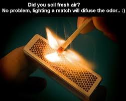 Courtesy Flush Then Light A Match Hydrogen Sulfide Bathroom Smells Household Hacks