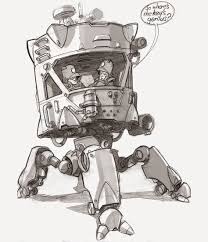 Observation Post With Legs Character Art Character Design Robot Concept Art