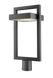 Photon Lighting 1 Light Black Post Light At Menards Photon Lighting 1 Light Black Post Light Post Mount Lighting Post Lights Outdoor Post Lights