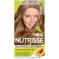 It is easiest to darken hair that is already light brown or darker, though these colors will darken i have a natural hair color of a sort of ash medium brown with muted blondish accents. Buy Garnier Nutrisse Haircolor Dark Natural Blonde Almond Creme 70 Online At Low Prices In India Amazon In