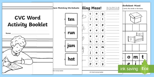 Download free, printable phonics worksheets and activities on a variety of topics such as click on the category or resource type below to find printable phonics worksheets and teaching activities. Cvc Activityrksheets Alphabet Tracing Answers Free Activities Jaimie Bleck