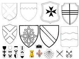 Coloriage lego nexo knights dessin imprimer gratuit. Theme Messires Chevaliers Et Gentes Dames Au Chateau 1 Et 2 Et 3 Doudous Patrons Patterns Gabarits Fete A Themes Pour Enfants Artisanat Du Chateau Chevaliers Maternelle Blason